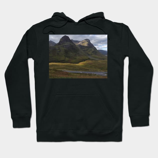 Glencoe in the Highlands of Scotland . 50 photo gifts available Hoodie by goldyart
